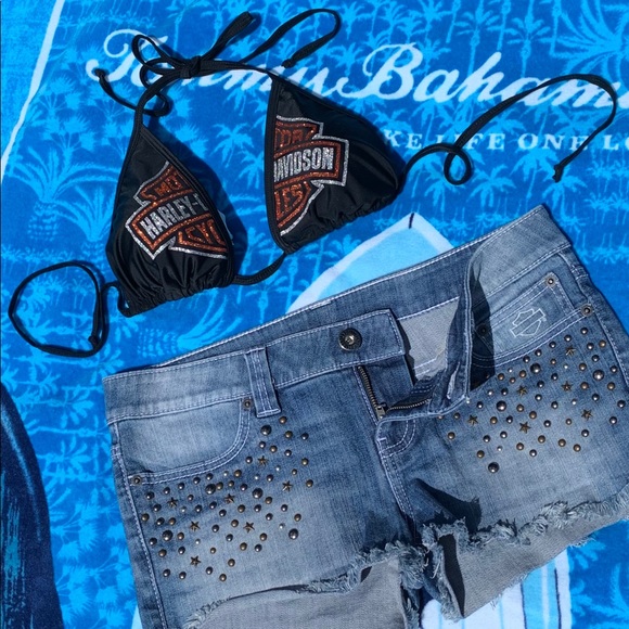 HarleyDavidson Swim New Style Sexy Harley Davidson Branded Bikini